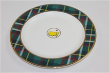 2020 Masters Tournament Home Collection Tartan Cocktail Plates in Original Box - Four