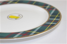 2020 Masters Tournament Home Collection Tartan Cocktail Plates in Original Box - Four
