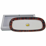 2020 Masters Tournament Home Collection Tartan Serving Tray in Original Box - New