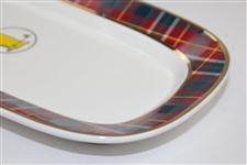 2020 Masters Tournament Home Collection Tartan Serving Tray in Original Box - New
