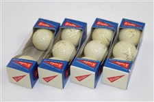 Classic Champagne Tony Lema Kroydon Golf Balls in Decorative Rol-Top Gift Pak - Unique