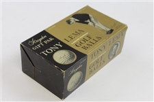 Classic Champagne Tony Lema Kroydon Golf Balls in Decorative Rol-Top Gift Pak - Unique