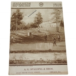 1918 A.G. Spalding & Bros Golf Catalog