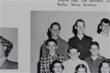 Jack Nicklaus Signed The 1954 Norwester High School Yearbook - Senior Year JSA ALOA
