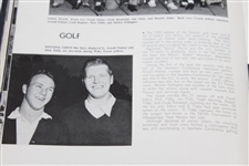 The Howler of 1951 Wake Forrest College Yearbook - Arnold Palmer