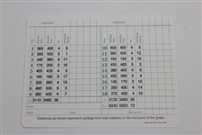 Herman Keiser Signed Augusta National Golf Club Scorecard JSA ALOA