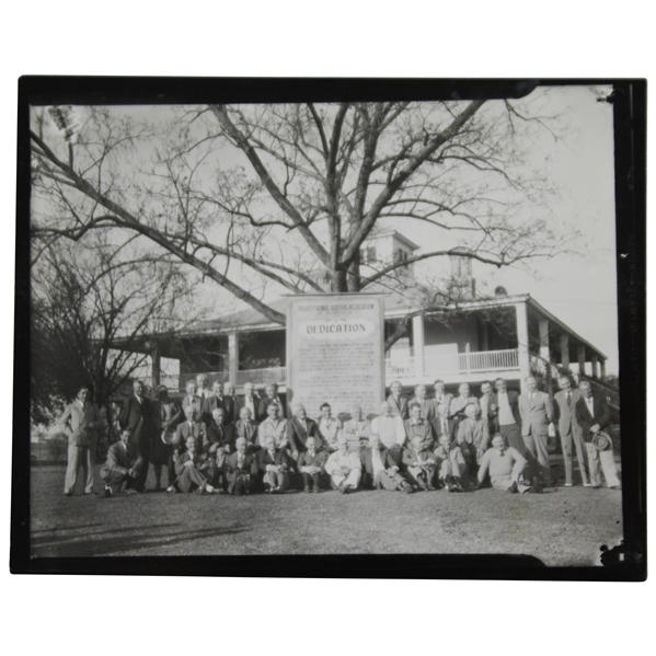 1937-1938 Senior PGA Championship at Augusta National Dedication Photo