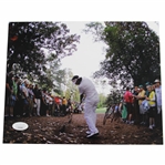Bubba Watson Signed 2012 Masters Pine Needles Save 8x10 Photo JSA #JJ59486