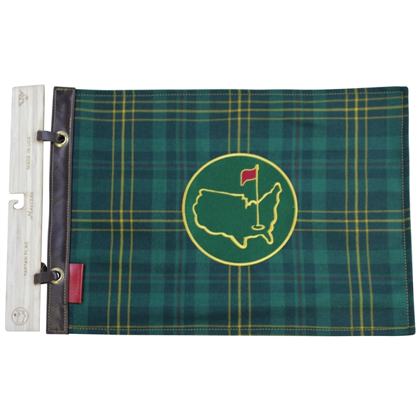Augusta National Masters Exclusive Ltd Ed Tartan Embroidered Flag - The New 1997?
