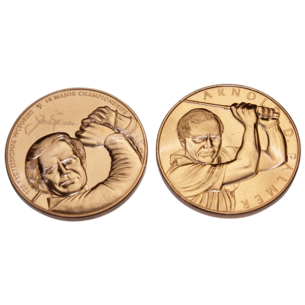 Arnold Palmer & Jack Nicklaus Commemorative Coins - Act of Congress & Good Sportsmanship