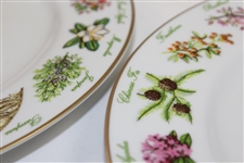 Two 2016 Augusta National Masters Tournament Tiffany & Co. Beautification Plates in Original Boxes