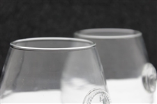 Augusta National Golf Club Carafe with Two Stemless Wine Glasses in Original Juliska Boxes
