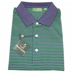 Masters Tournament Amen Corner Collection XXL Green/Blue Fancy Golf Shirt - New