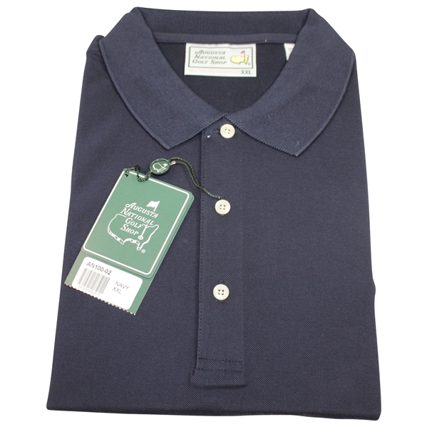 Augusta National Golf Shop Navy XXL Golf Shirt - New