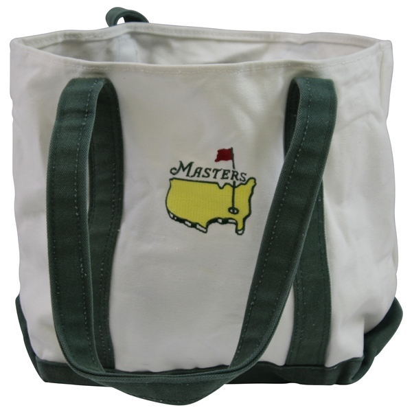 Masters Tournament Green/White Canvas Tote Bag