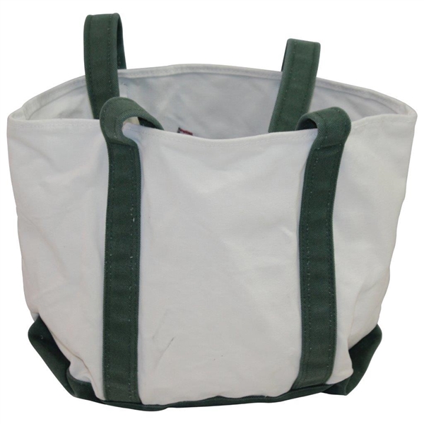 Masters Tournament Green/White Canvas Tote Bag