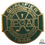 1946 PGA Championship at Portland CC Contestant Badge - Ben Hogan Winner