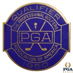 1950 PGA Championship at Scioto CC Contestant Badge - Chandler Harper Winner
