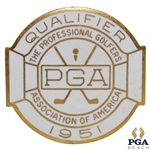 1951 PGA Championship at Oakmont Contestant Badge - Sam Snead Winner