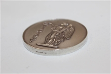 1937 Newport C.C. Invit. Match Play Sterling Silver Tiffany&Co. Designed Medal Won by Jess Sweetser