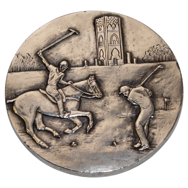 1971 Kingdom of Morocco Grand Prix International De Golf Du Maroc Dar Es Salam Medal