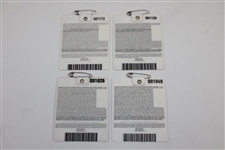 2015, 2016, 2017, & 2018 Masters Tournament SERIES Badges - Spieth, Willett, Garcia, & Reed Winners