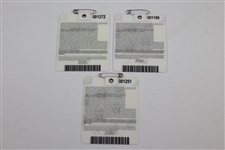 2012, 2013, & 2014 Masters Tournament SERIES Badges - Watson, Scott, & Watson