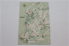 1965 Masters Tournament Spectator Guide - Jack Nicklaus Winner