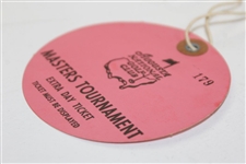 Circa 1970's Masters Tournament 'Extra Day' Ticket #179 - First Time We've Had One Of These!