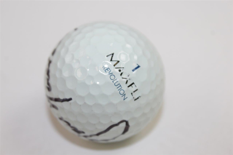 Jack Nicklaus Signed Mid 1990's Ball of Choice MaxFli Revolution Golf Ball JSA ALOA