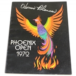 1972 Phoenix Open Official Program Signed by Homero Blancos JSA ALOA