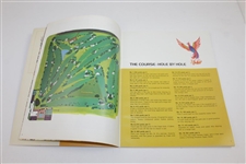 1972 Phoenix Open Official Program Signed by Homero Blancos JSA ALOA