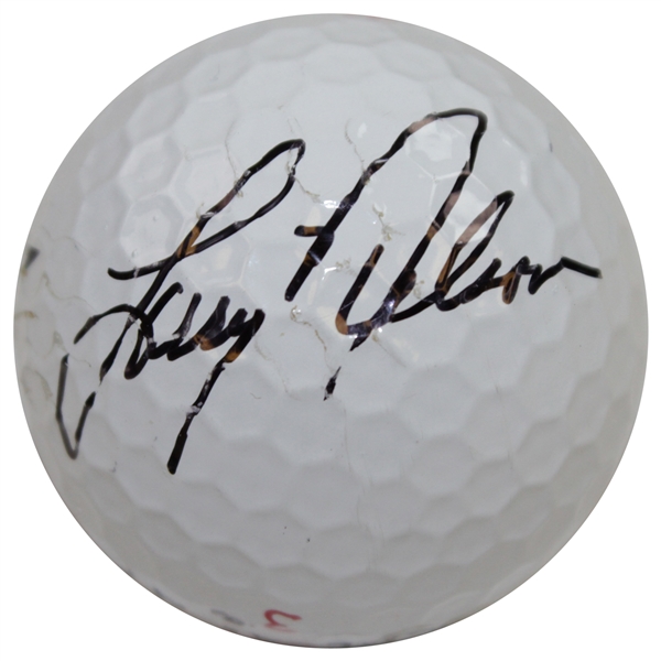 Hall of Famer Larry Nelson Signed Personal Used Callaway 3 Golf Ball JSA ALOA