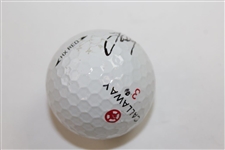 Hall of Famer Larry Nelson Signed Personal Used Callaway 3 Golf Ball JSA ALOA