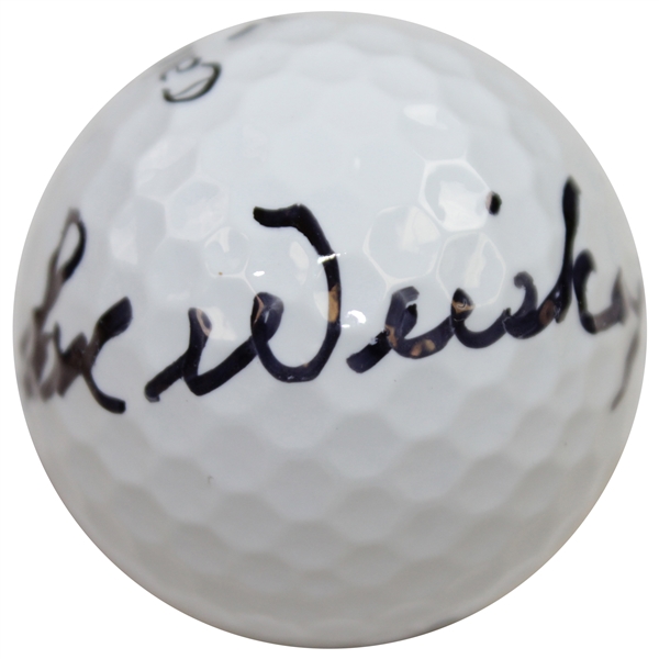 Tom Weiskopf Signed Callaway Logo Golf Ball JSA ALOA