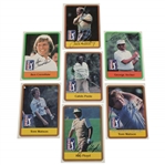 Tom Watson(x2), Floyd, Crenshaw, Peete, Archer, & Newton Signed 1981 Donruss Golf Cards JSA ALOA