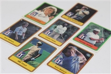 Tom Watson(x2), Floyd, Crenshaw, Peete, Archer, & Newton Signed 1981 Donruss Golf Cards JSA ALOA
