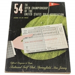 1954 US Open Championship at Baltusrol Golf Club Official Program