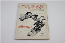 1954 US Open Championship at Baltusrol Golf Club Official Program