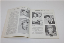 Champion Deane Beman Signed 1969 Texas Open at Pecan Valley GC Program JSA ALOA