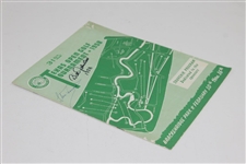 Champion Bill Johnston Signed 1958 Texas Open Golf Tournament Program JSA ALOA
