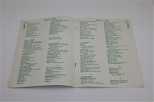 Champion Bill Johnston Signed 1958 Texas Open Golf Tournament Program JSA ALOA