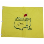 Jack Nicklaus Signed Masters Embroidered Undated Flag with Years Won Inscription JSA ALOA