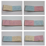Palmer, Nicklaus, Sarazen, & MANY others Signed Autograph Book JSA ALOA