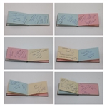 Palmer, Nicklaus, Sarazen, & MANY others Signed Autograph Book JSA ALOA