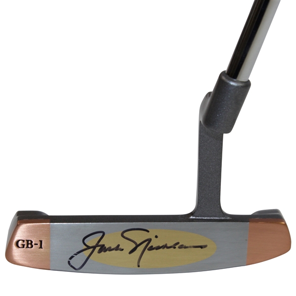 Jack Nicklaus Signed Excellent Unused Condition Golden Bear GB-1 Championship Series Putter JSA ALOA