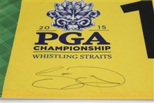 Jason Day Signed 2015 PGA at Whistling Straits Screen Flag - Large Signature! JSA ALOA