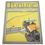 1930 Fortune Magazine w/ Bobby Jones Wins The Open Championship At St. Andrews Currier & Ives Print