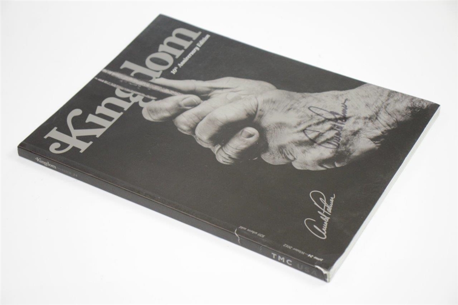 Arnold Palmer Signed 2012 'Kingdom' Magazine 10th Anniversary Edition JSA ALOA
