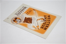1942 Western Amateur at Spokane Manito G & CC Program - Excellent Condition